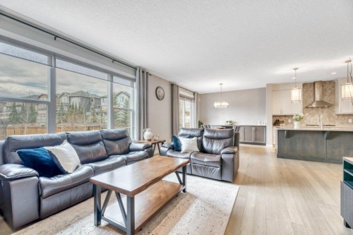 143 Stonemere Green, Chestermere, AB - Indoor Photo Showing Living Room