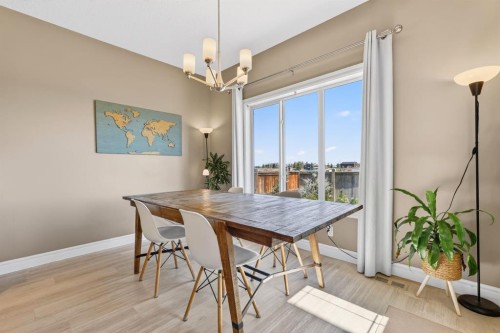 1612 Monteith Drive Se, High River, AB - Indoor Photo Showing Dining Room
