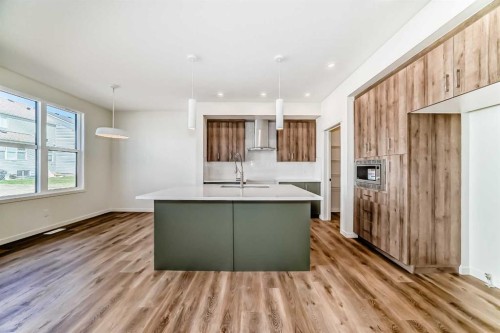 61 Bartlett Way Se, Calgary, AB - Indoor Photo Showing Kitchen With Upgraded Kitchen