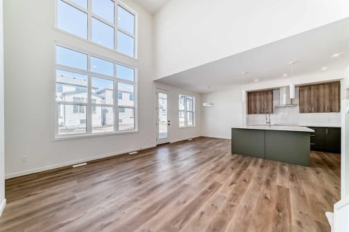 61 Bartlett Way Se, Calgary, AB - Indoor Photo Showing Kitchen With Upgraded Kitchen