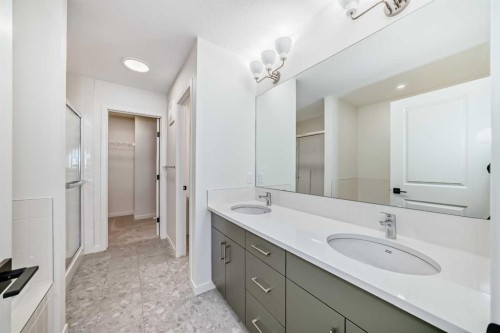 61 Bartlett Way Se, Calgary, AB - Indoor Photo Showing Bathroom