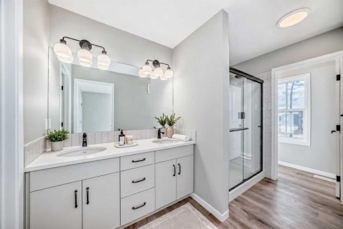 130 Bartlett Row Se, Calgary, AB - Indoor Photo Showing Bathroom