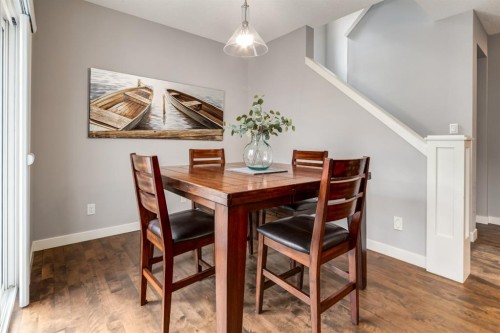 167 New Brighton Close Se, Calgary, AB - Indoor Photo Showing Dining Room