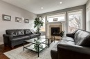 167 New Brighton Close Se, Calgary, AB  - Indoor Photo Showing Living Room With Fireplace 