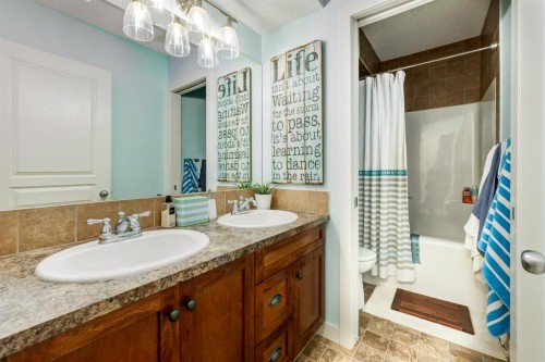 167 New Brighton Close Se, Calgary, AB - Indoor Photo Showing Bathroom