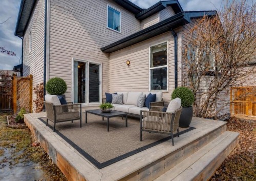 167 New Brighton Close Se, Calgary, AB - Outdoor With Deck Patio Veranda