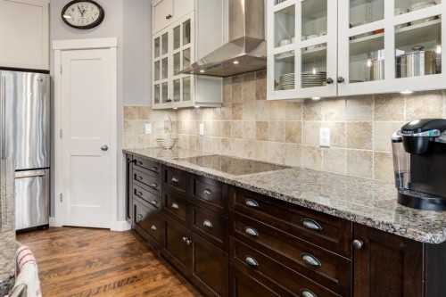 167 New Brighton Close Se, Calgary, AB - Indoor Photo Showing Kitchen With Upgraded Kitchen