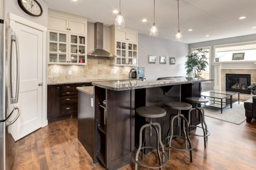 167 New Brighton Close Se, Calgary, AB - Indoor Photo Showing Kitchen With Upgraded Kitchen