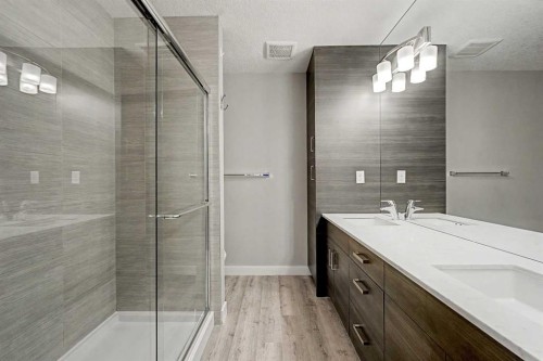 304-10 Walgrove Walk Se, Calgary, AB - Indoor Photo Showing Bathroom