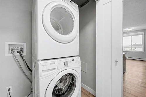 304-10 Walgrove Walk Se, Calgary, AB - Indoor Photo Showing Laundry Room
