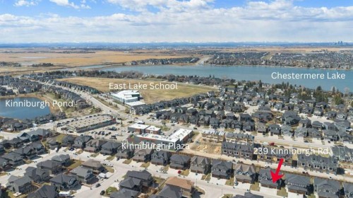 239 Kinniburgh Road, Chestermere, AB - Outdoor With Body Of Water With View