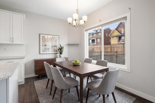 239 Kinniburgh Road, Chestermere, AB - Indoor Photo Showing Dining Room