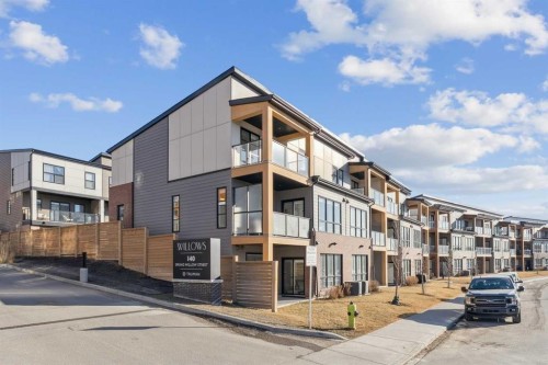 255-7820 Spring Willow Drive Sw, Calgary, AB - Outdoor With Balcony With Facade