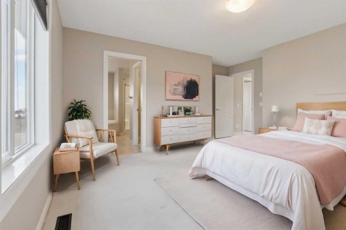 357 Kincora Drive Nw, Calgary, AB - Indoor Photo Showing Bedroom