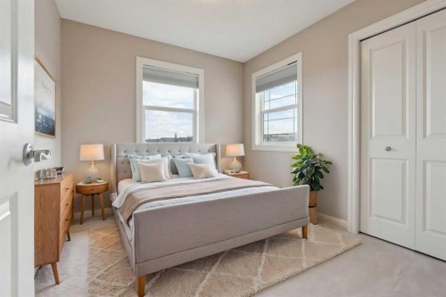 357 Kincora Drive Nw, Calgary, AB - Indoor Photo Showing Bedroom
