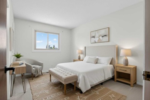 428 Ranch Estates Place Nw, Calgary, AB - Indoor Photo Showing Bedroom