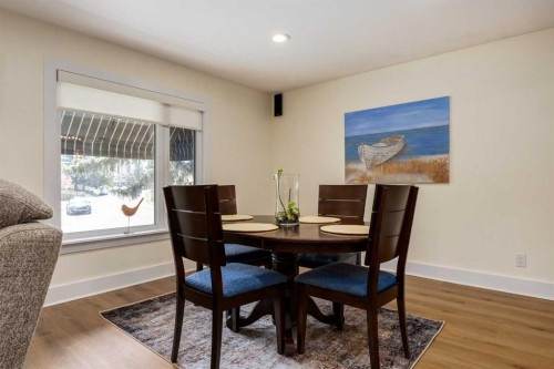 44 Midglen Drive Se, Calgary, AB - Indoor Photo Showing Dining Room