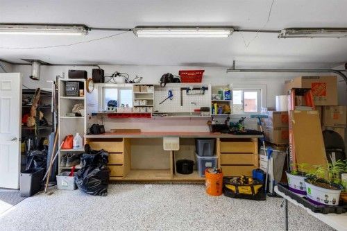 44 Midglen Drive Se, Calgary, AB - Indoor Photo Showing Garage