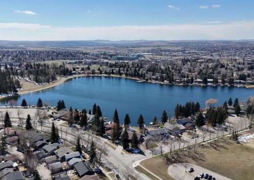 44 Midglen Drive Se, Calgary, AB - Outdoor With Body Of Water With View