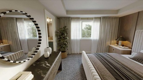 104 Mercado Crescent Se, Calgary, AB - Indoor Photo Showing Bedroom