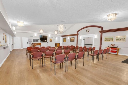 1114-1818 Simcoe Boulevard Sw, Calgary, AB - Indoor Photo Showing Dining Room