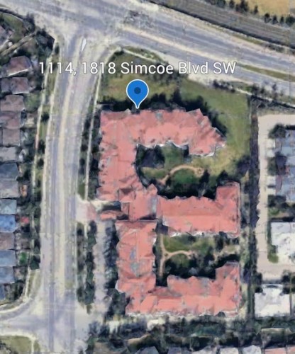 1114-1818 Simcoe Boulevard Sw, Calgary, AB - Outdoor With View