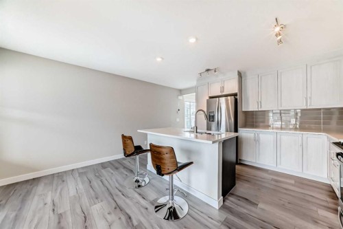 310 Sage Hill Grove Nw, Calgary, AB - Indoor Photo Showing Kitchen With Upgraded Kitchen