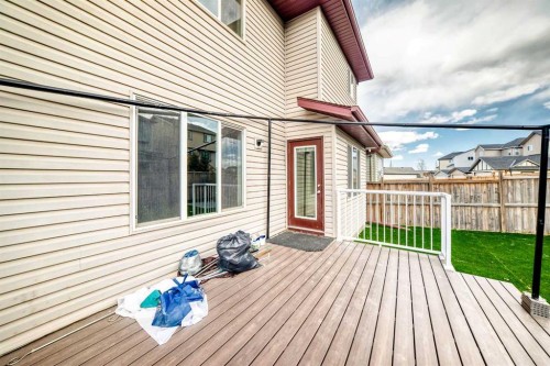 455 Cimarron Boulevard, Okotoks, AB - Outdoor With Deck Patio Veranda With Exterior
