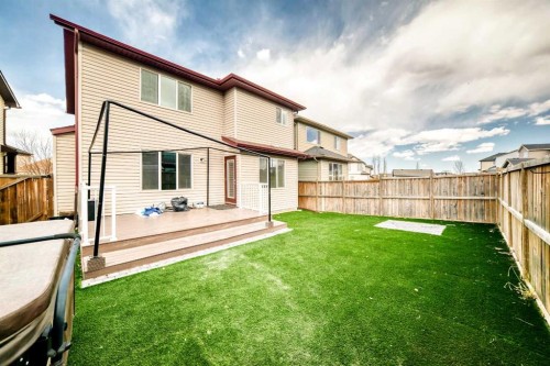 455 Cimarron Boulevard, Okotoks, AB - Outdoor With Deck Patio Veranda With Exterior