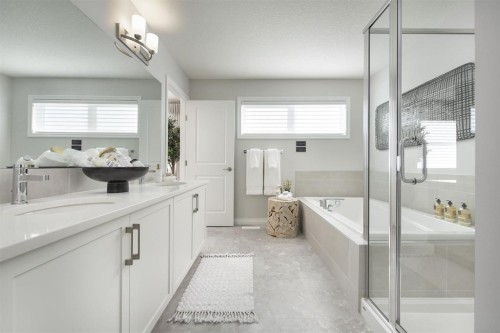 174 Setonstone Green Se, Calgary, AB - Indoor Photo Showing Bathroom