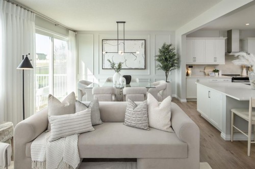 174 Setonstone Green Se, Calgary, AB - Indoor Photo Showing Living Room
