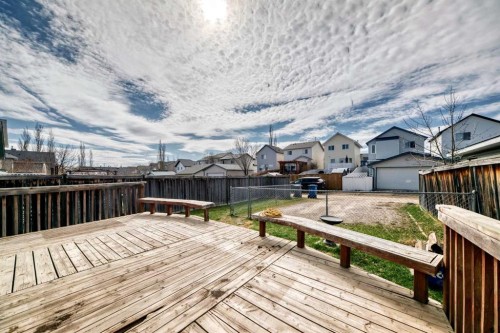 89 Hidden Ranch Hill Nw, Calgary, AB - Outdoor With Deck Patio Veranda