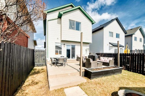 136 Hidden Hills Road Nw, Calgary, AB - Outdoor With Deck Patio Veranda With Exterior
