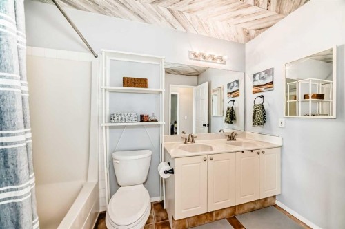 136 Hidden Hills Road Nw, Calgary, AB - Indoor Photo Showing Bathroom