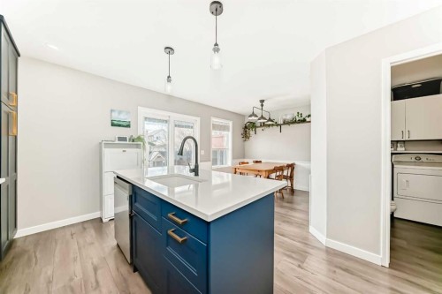 136 Hidden Hills Road Nw, Calgary, AB - Indoor Photo Showing Kitchen