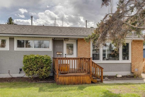 5207 Grove Hill Road Sw, Calgary, AB - Outdoor With Deck Patio Veranda