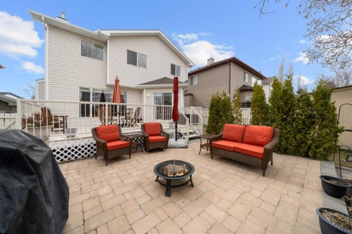 66 Crystalridge Crescent, Okotoks, AB - Outdoor With Deck Patio Veranda With Exterior