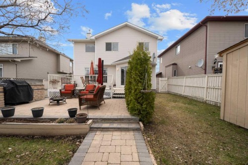 66 Crystalridge Crescent, Okotoks, AB - Outdoor With Deck Patio Veranda With Exterior