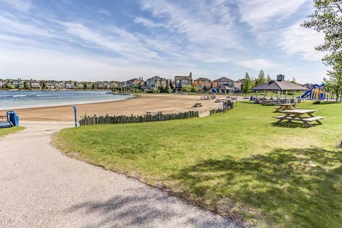 66 Crystalridge Crescent, Okotoks, AB - Outdoor With Body Of Water With View