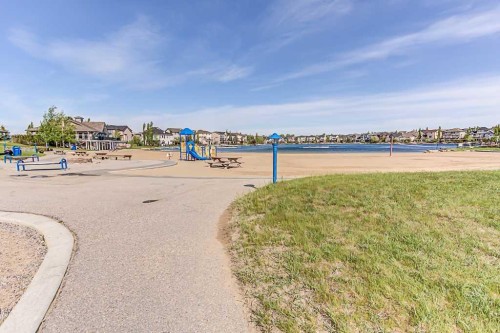 66 Crystalridge Crescent, Okotoks, AB - Outdoor With Body Of Water With View