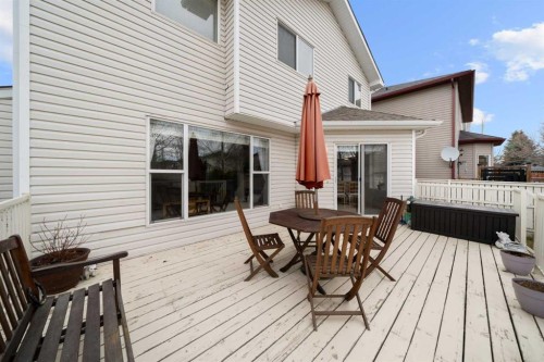 66 Crystalridge Crescent, Okotoks, AB - Outdoor With Deck Patio Veranda With Exterior