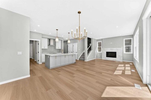 547 Mercado Avenue Se, Calgary, AB - Indoor Photo Showing Kitchen With Upgraded Kitchen