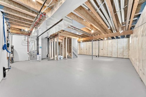 547 Mercado Avenue Se, Calgary, AB - Indoor Photo Showing Basement