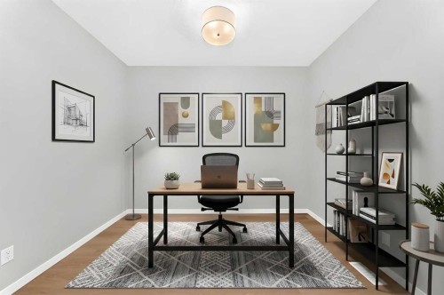 547 Mercado Avenue Se, Calgary, AB - Indoor Photo Showing Office