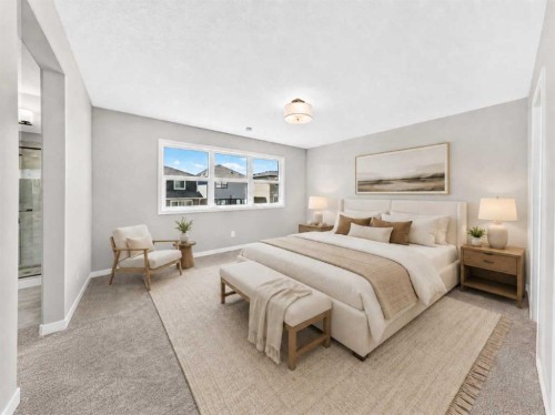547 Mercado Avenue Se, Calgary, AB - Indoor Photo Showing Bedroom