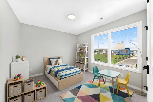 547 Mercado Avenue Se, Calgary, AB - Indoor Photo Showing Bedroom