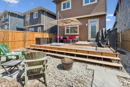 267 Sundown Road West, Cochrane, AB - Outdoor With Deck Patio Veranda