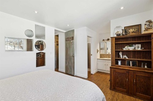 104 Cedarpark Drive Sw, Calgary, AB - Indoor Photo Showing Bedroom