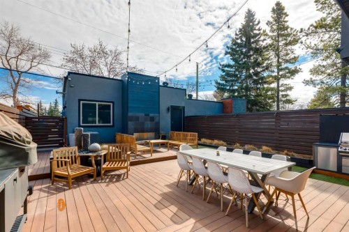 2210 Victoria Crescent Nw, Calgary, AB - Outdoor With Deck Patio Veranda