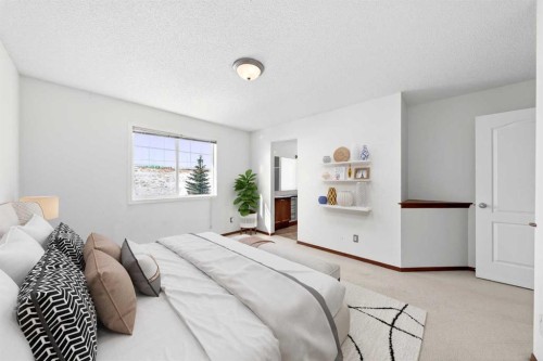 172 Kincora Drive Nw, Calgary, AB - Indoor Photo Showing Bedroom